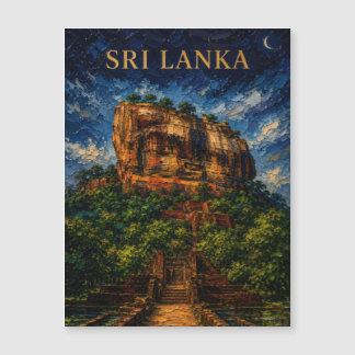 Sri Lanka: Mystic Night Sigiriya Art Souvenir