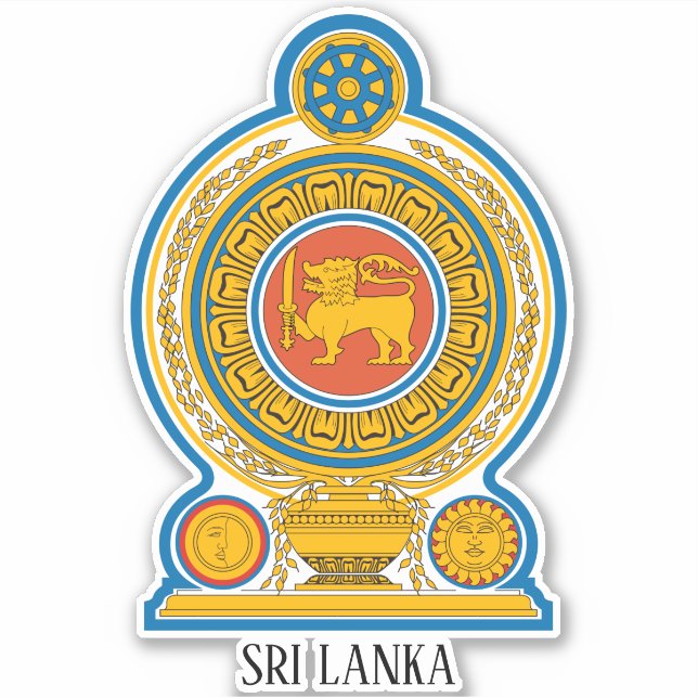 Sri Lanka National Emblem Patriotic (Front)