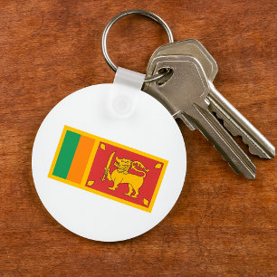 Sri Lanka National Flag Lion Symbol Key Ring