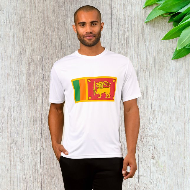 Sri Lanka National Flag Lion Symbol T-Shirt (Creator Uploaded)