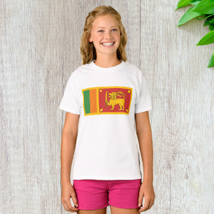 Sri Lanka National Flag Lion Symbol T-Shirt