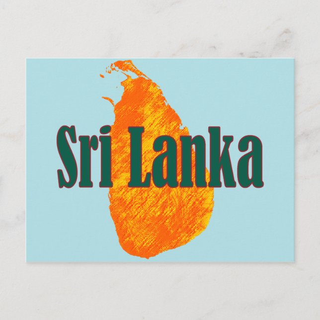 Sri Lanka Postcard (Front)