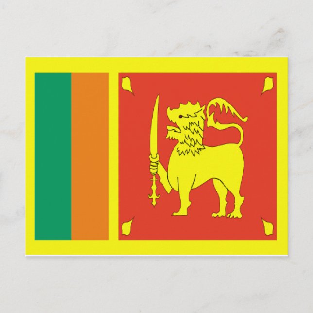 sri lanka postcard (Front)