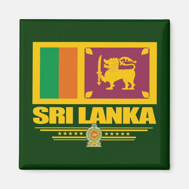 Sri Lanka Pride Magnet (Front)