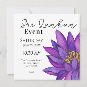 Sri Lanka Sigiri Paintings Save The Date