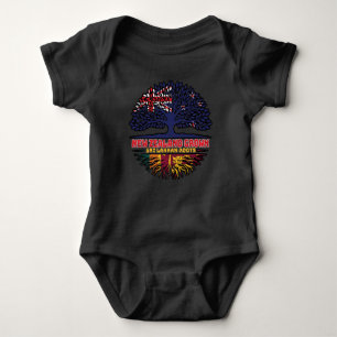 Sri Lanka Sri Lankan New Zealander New Zealand Baby Bodysuit