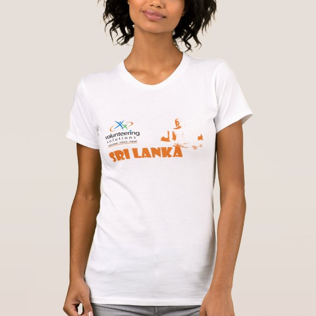 Sri Lanka T-shirt - Volunteering Solutions (Front)