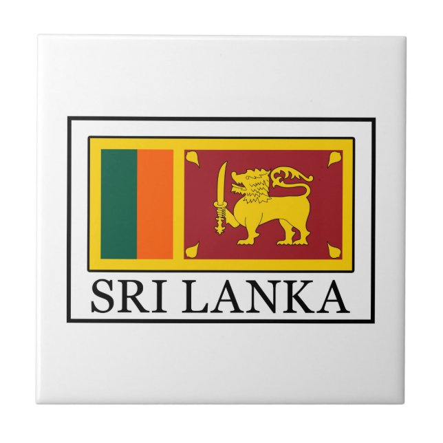 Sri Lanka Tile (Front)