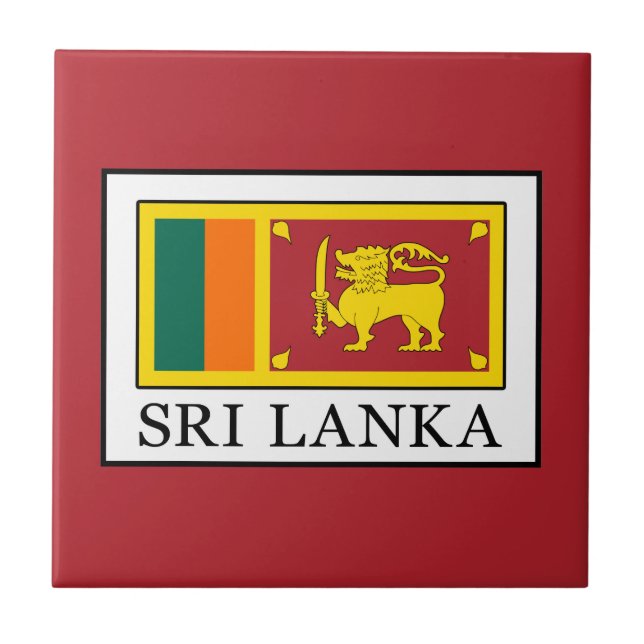 Sri Lanka Tile (Front)