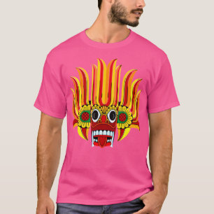 Sri Lanka Traditional Yaka Mask Mask T-Shirt