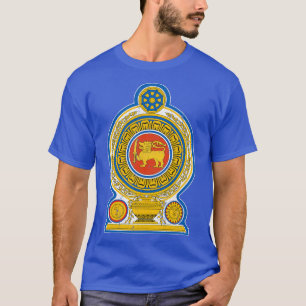 Sri Lanka Vintage Style Design T-Shirt