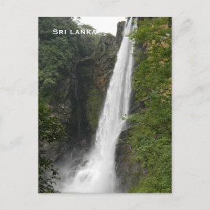 Sri lanka Vintage Travel Tourism Add Postcard