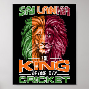 Sri Lankan Cricket Fans And Supporters' Sri Lanka Poster
