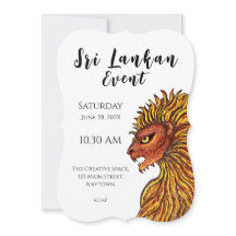 Sri Lankan Pride  Invitation
