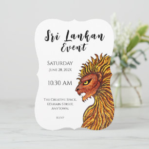 Sri Lankan Pride Invitation