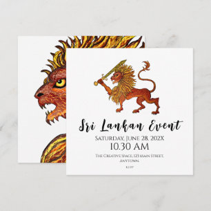 Sri Lankan Pride Save The Date