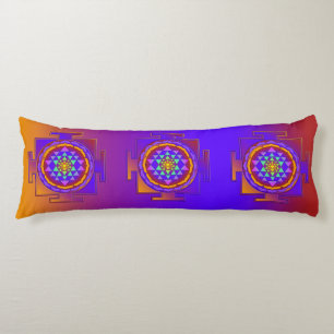 SRI YANTRA full coloured + your ideas Body Cushion