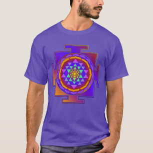 SRI YANTRA full coloured + your ideas T-Shirt