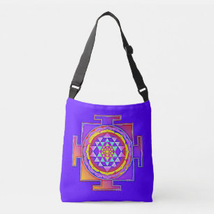 Sri Yantra - Hinduism Symbol Design 1 Crossbody Bag