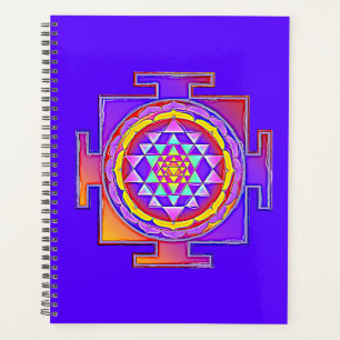 Sri Yantra - Hinduism Symbol Design 1 Planner