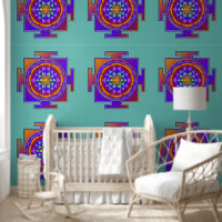 Sri Yantra - Hinduism Symbol Design 1