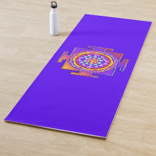 Sri Yantra - Hinduism Symbol Design 1 Yoga Mat