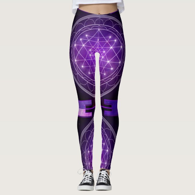 Sri Yantra! Leggings (Front)