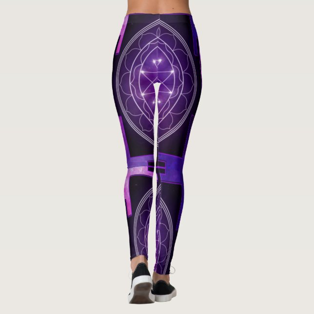 Sri Yantra! Leggings (Back)