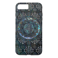 Sri Yantra  / Sri Chakra Abalone Shell and Silver