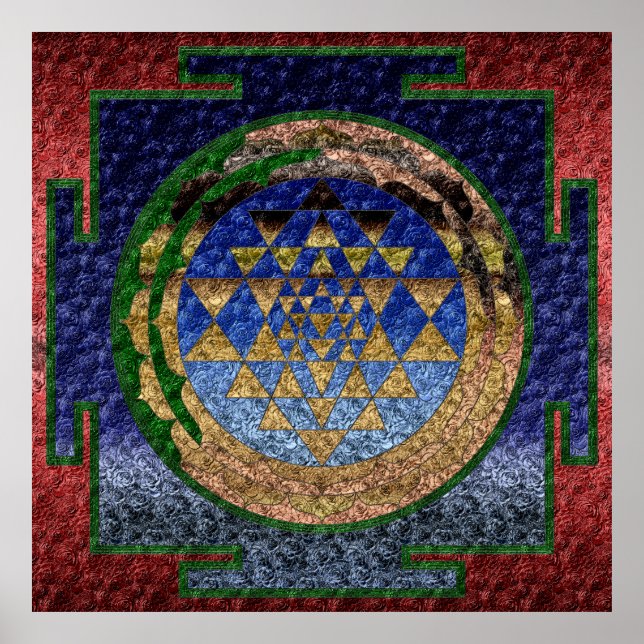 Sri Yantra SY-2 Poster (Front)