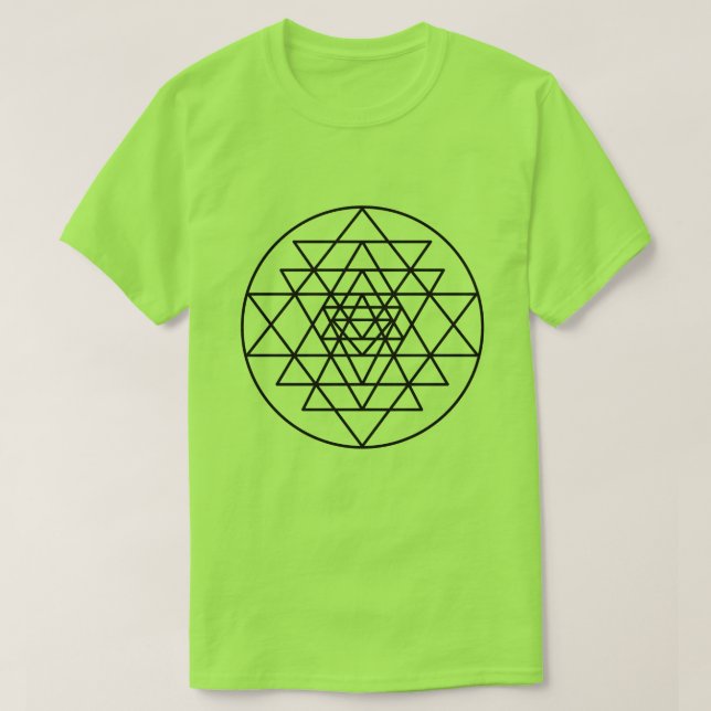 Sri Yantra T-Shirt (Design Front)