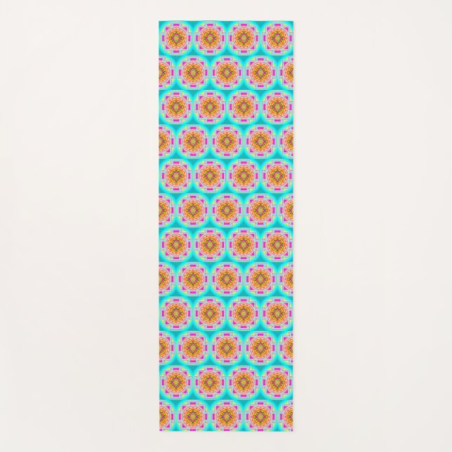 Sri Yantra Yoga Mat (Front)