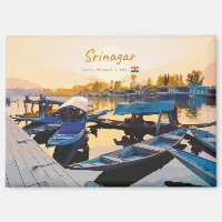 Srinagar, India - Dal Lake Shikara Boats