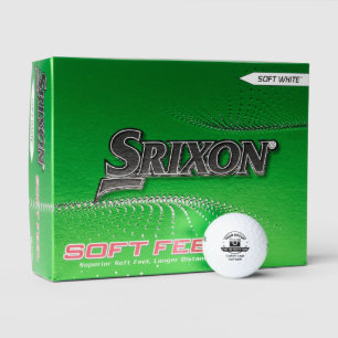 Srixon Soft Feel Personalised Golf Balls - Custom