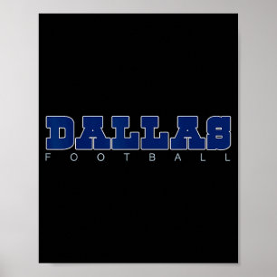 Srts Fans Dallas Football Dfw City Clic Poster