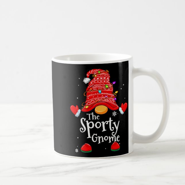 Srty Gnome - Xmas Family Matching Funny Christmas  Coffee Mug (Right)
