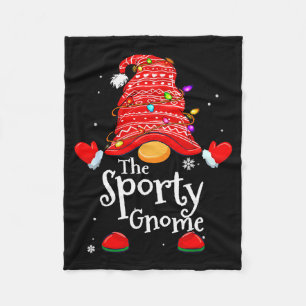 Srty Gnome - Xmas Family Matching Funny Christmas  Fleece Blanket