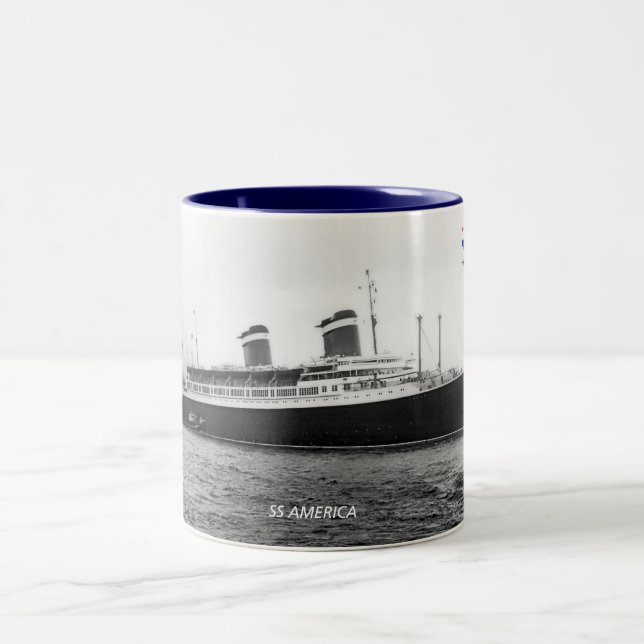 SS America Two-Tone Coffee Mug (Center)