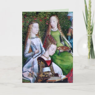 SS. Apollonia and Lucy (with St. Ursula) Card