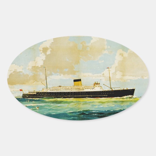 ss Arnhem Oval Sticker (Front)
