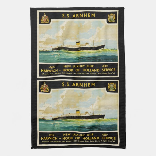 ss Arnhem Tea Towel (Vertical)