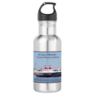 SS City of Milwaukee & Acacia NHL water bottle