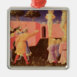 SS. Cosmas and Damian Metal Tree Decoration