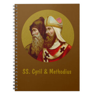 SS. Cyril & Methodius (M 001) Spiral Notebook