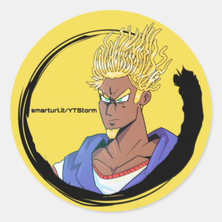 SS efloW Classic Round Sticker