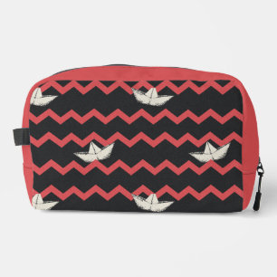 SS Georgie Boat Chevron Pattern Dopp Kit