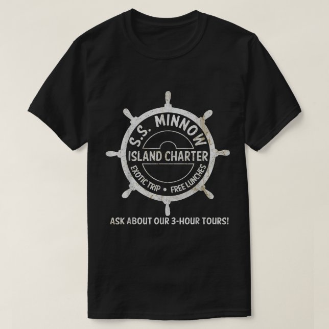SS Minnow Tour Vintage  T-Shirt (Design Front)