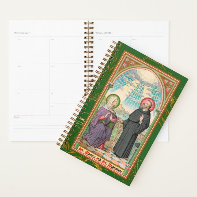 SS. Monica and Augustine at Ostia (SAU 047) Planne Planner (Display)