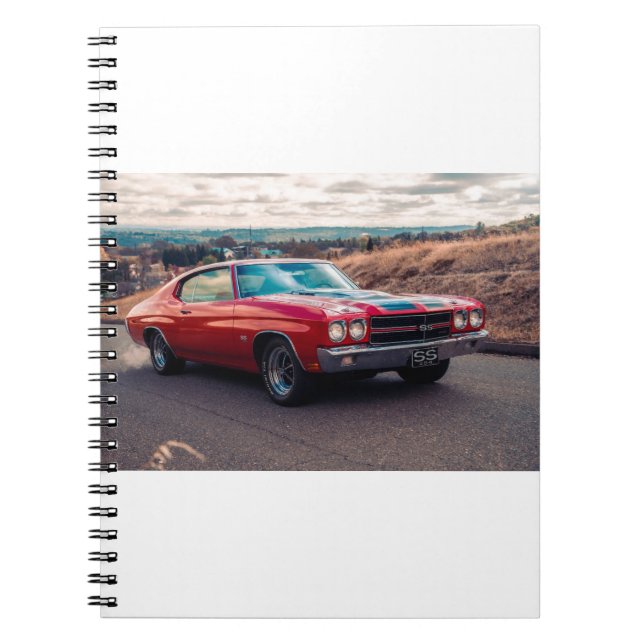 SS Muscle car Notebook (Front)