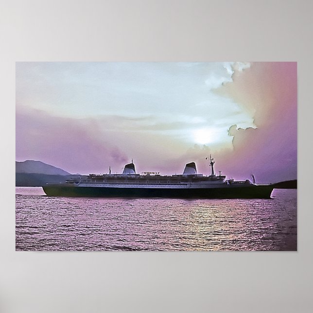 SS Norway ex SS France Poster (Front)